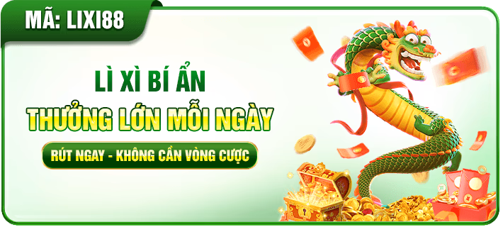 Nhà cái CM88 tặng Lì xì bí ẩn